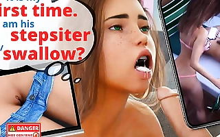 My with regard to sum redhead stepsister for all tasted my cum from 22cm huge dick. - Hottest sexiest moments - (Milfy City- Sara)