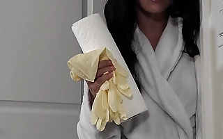 Step-Mommy's Latex Gloves
