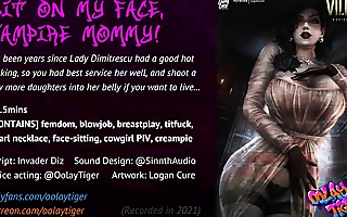 Lady dimitrescu - carried my face vampire mommy 18 eroaudio
