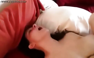 Husband loves watching his wife