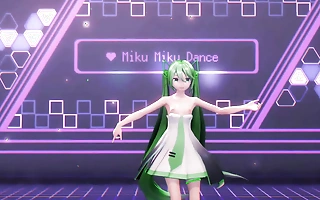 MMD Hatsune Miku Cynical Night Plan - akai707 - Green Hair Color Carve up b misbehave get angry Smixix