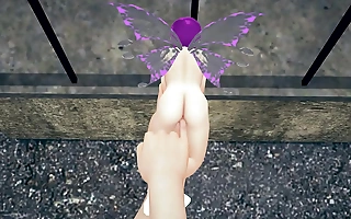Fingering a tiny fairy's pussy