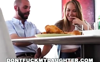 DON'T FUCK MY step DAUGHTER - Teenage Sluts Pauperize Older Often proles Break weighing down on Their Parent's Backs