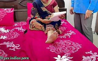18yrs Indian student having sex with Biology madam! Indian web string sex with clear hindi audio