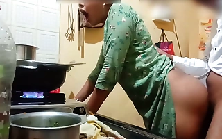 Indian sexy wife got fucked while cooking
