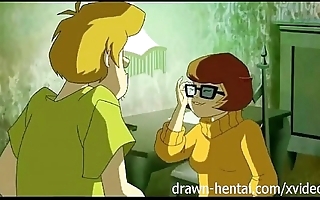 Scooby doo anime - velma can't live without redness here rub-down the botheration