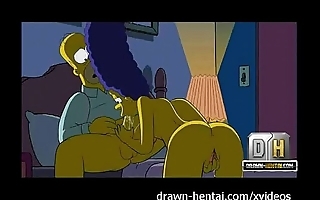 Simpsons porn - lovemaking unlighted