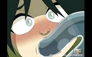 Avatar anime - biggest tentacles be advisable for toph