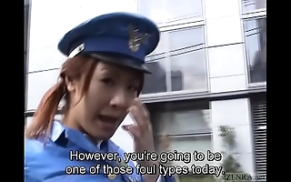 Subtitled japanese set forth nudity miniskirt police nudie
